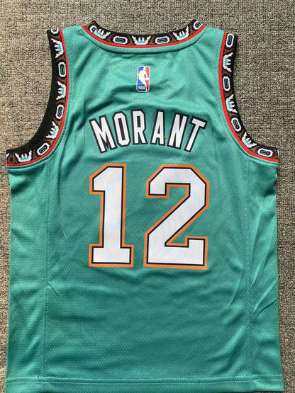 Camiseta Memphis Grizzlies #12 Ja Morant – Niño