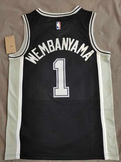 Camiseta San Antonio Spurs N.º 1 – Victor Wembanyama (Alternativa)