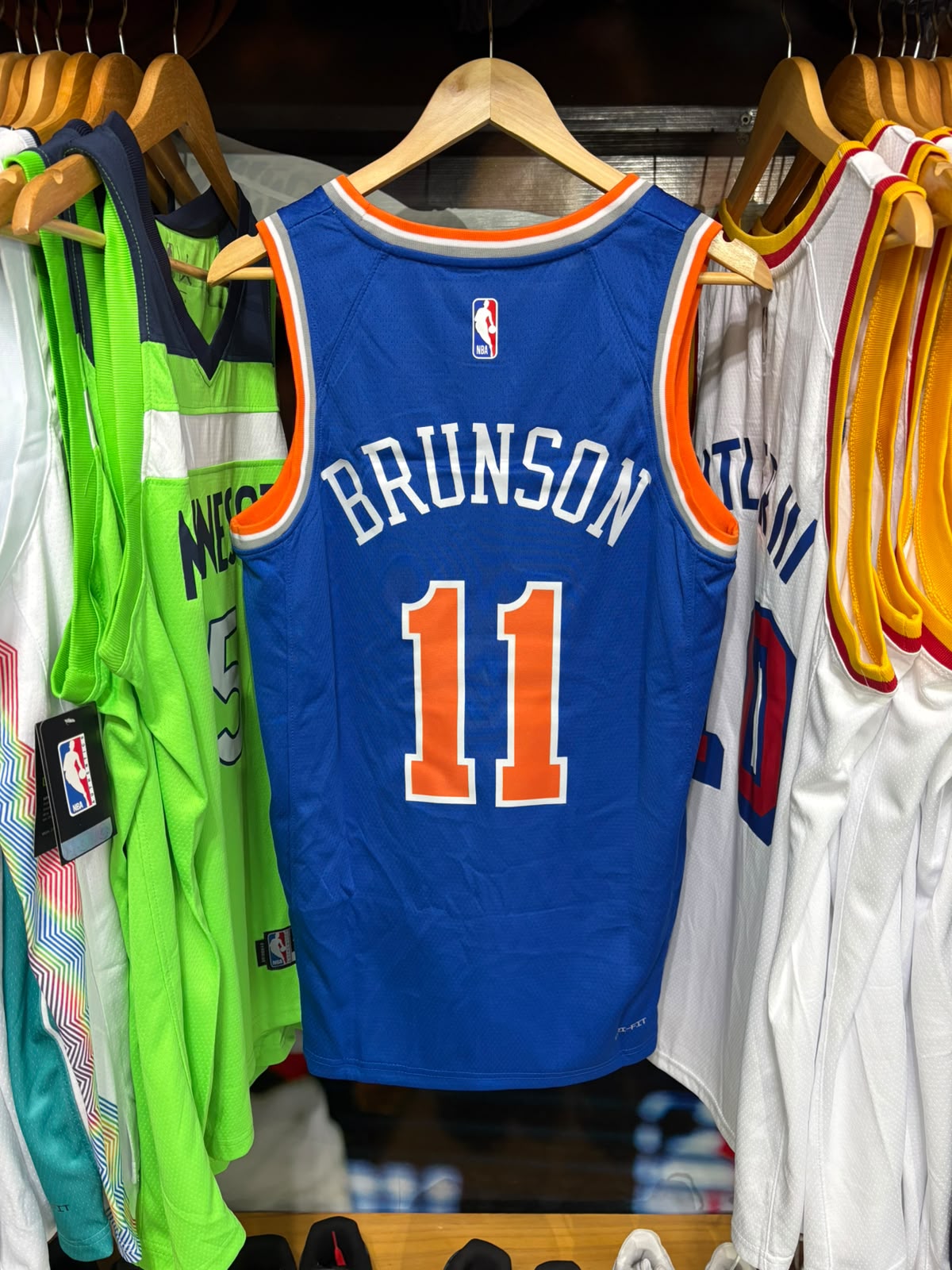 Camiseta New York Knicks #11 – Edición Icon | Adulto