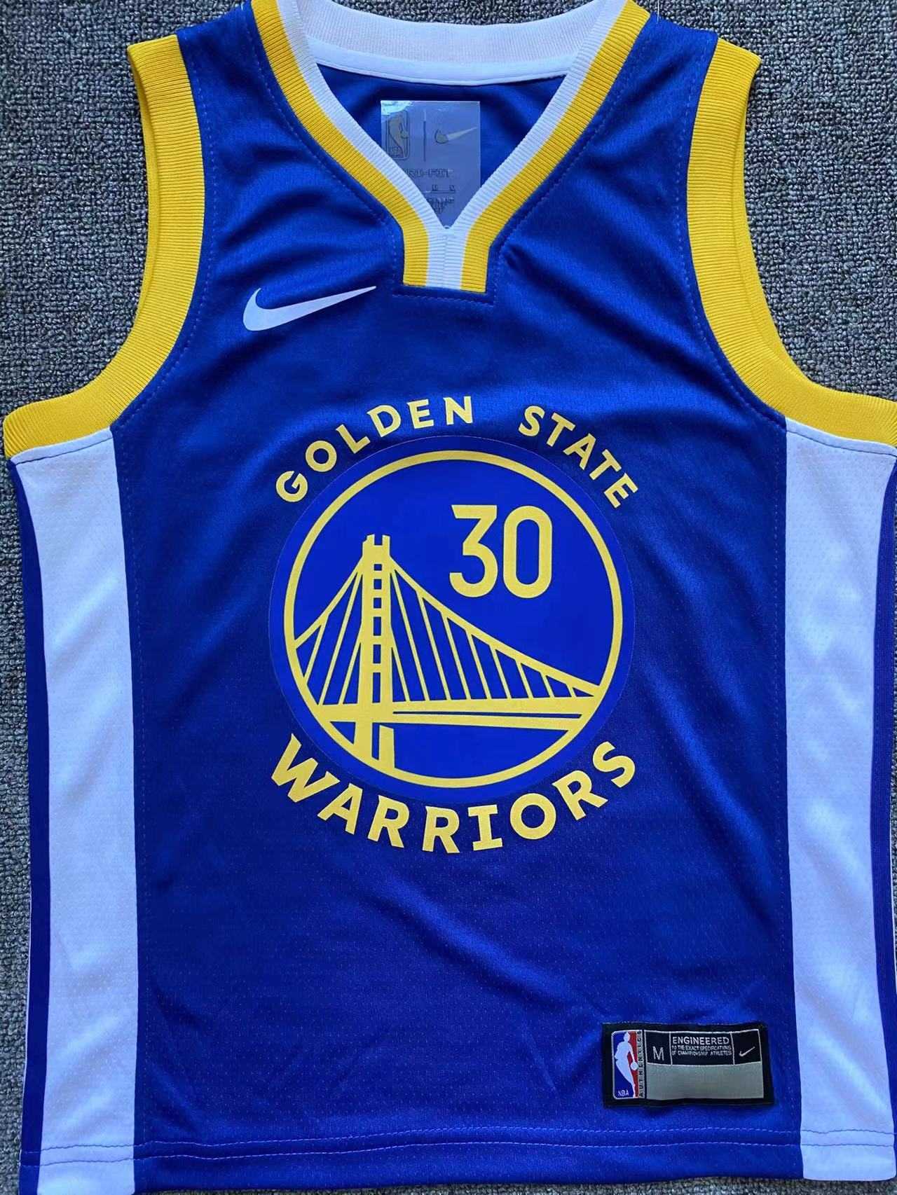 Camiseta Golden State Warriors #30 Curry – Niño