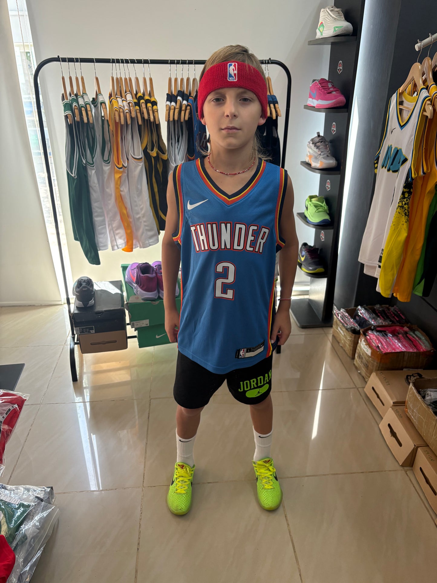 Oklahoma City Thunder Icon Edition Azul #2 - VERSION KIDS