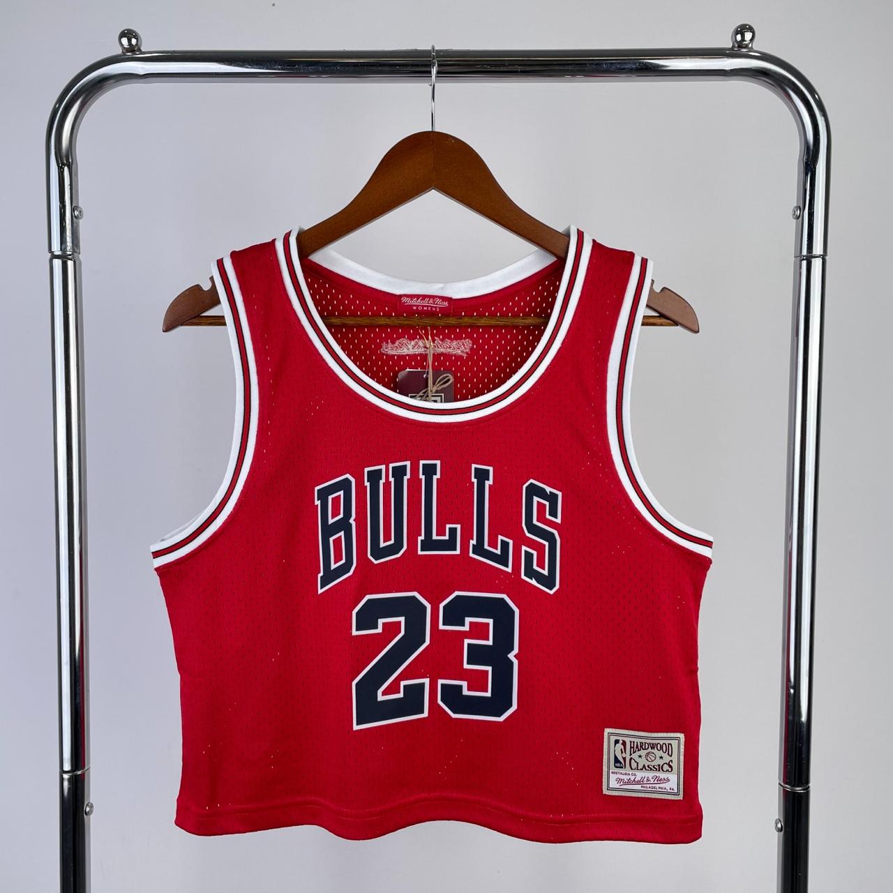Top NBA Retro Mujer – Crop Jersey (Bulls, Celtics, Sixers, Magic)