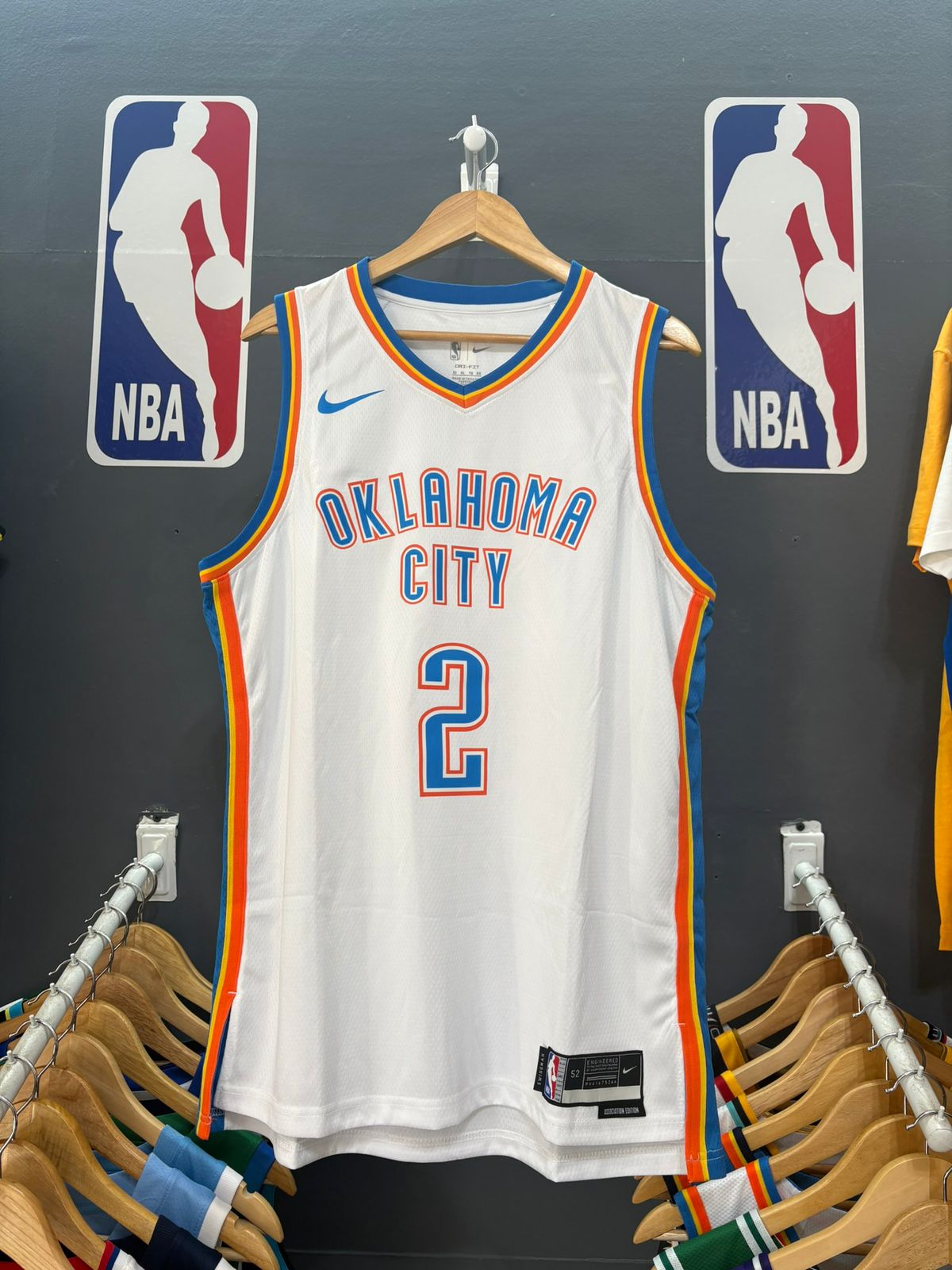 Oklahoma City Thunder Association Edition Blanca “Oklahoma City” #2 - VERSION FAN