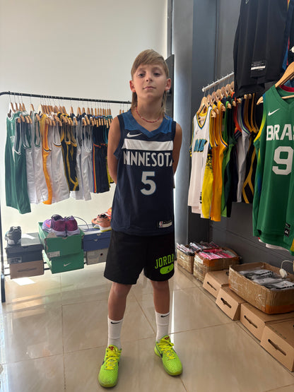 Minnesota Timberwolves Icon Edition Azul #5 - VERSION KIDS