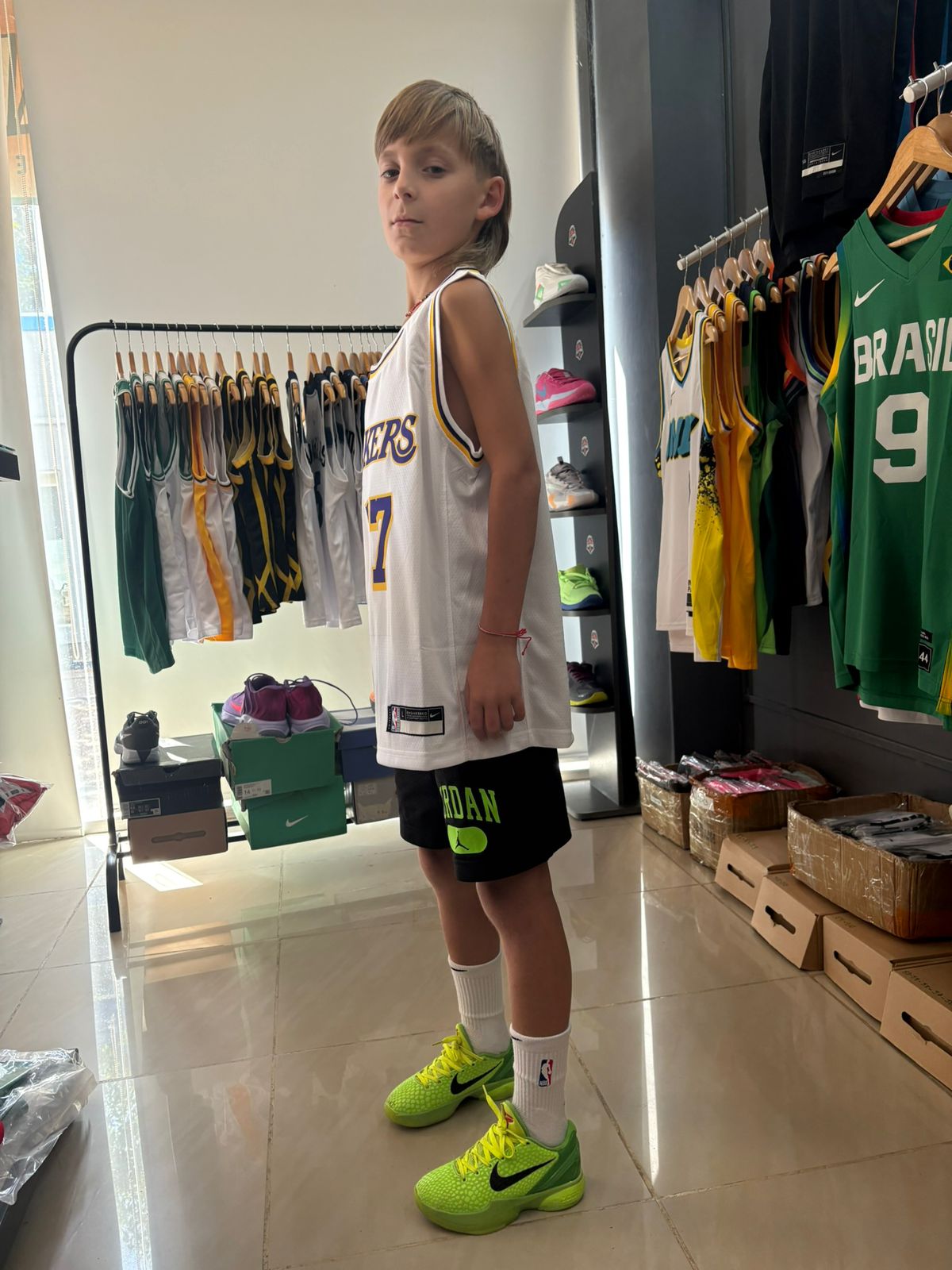 Los Angeles Lakers Blanca Association Edition #77 - VERSION KIDS