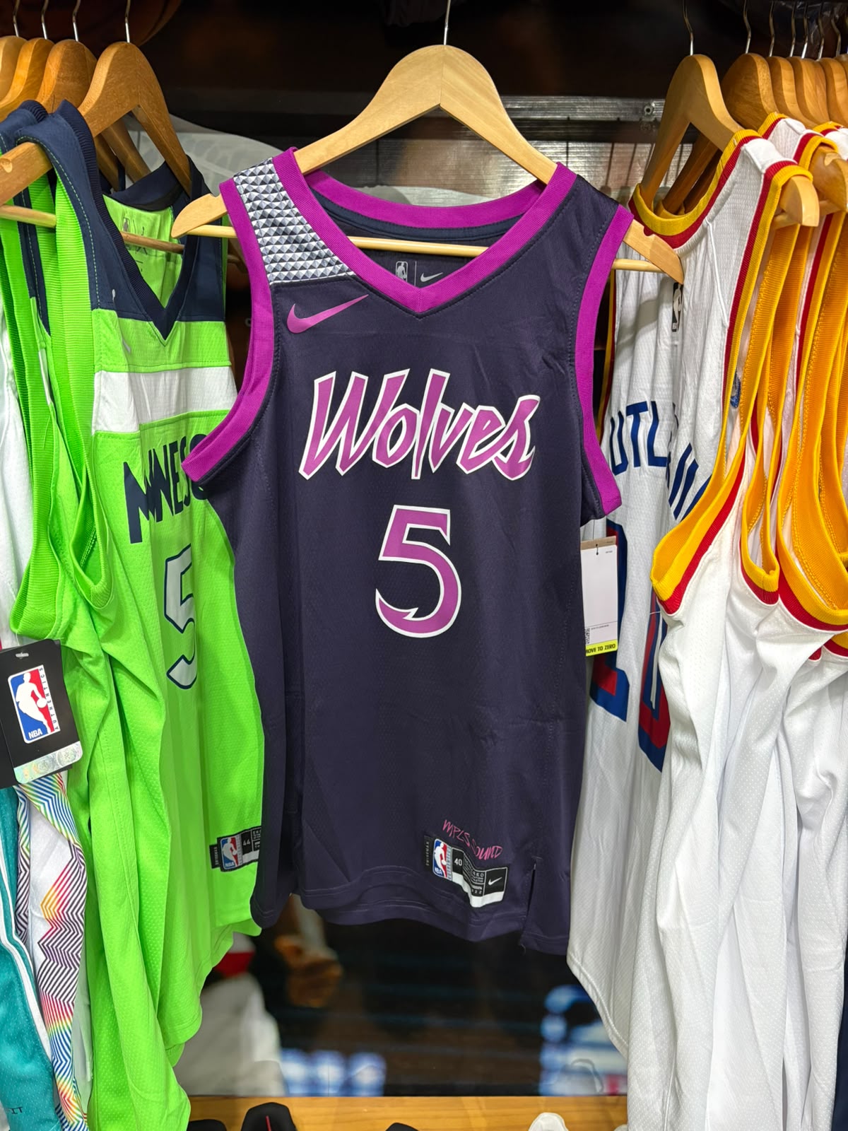 Camiseta Minnesota Timberwolves #5 – Edición Classic | Adulto