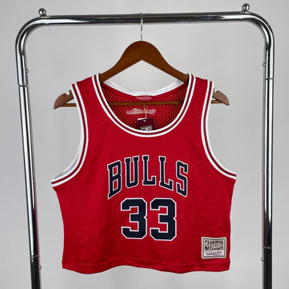 Top NBA Retro Mujer – Crop Jersey (Bulls, Celtics, Sixers, Magic)