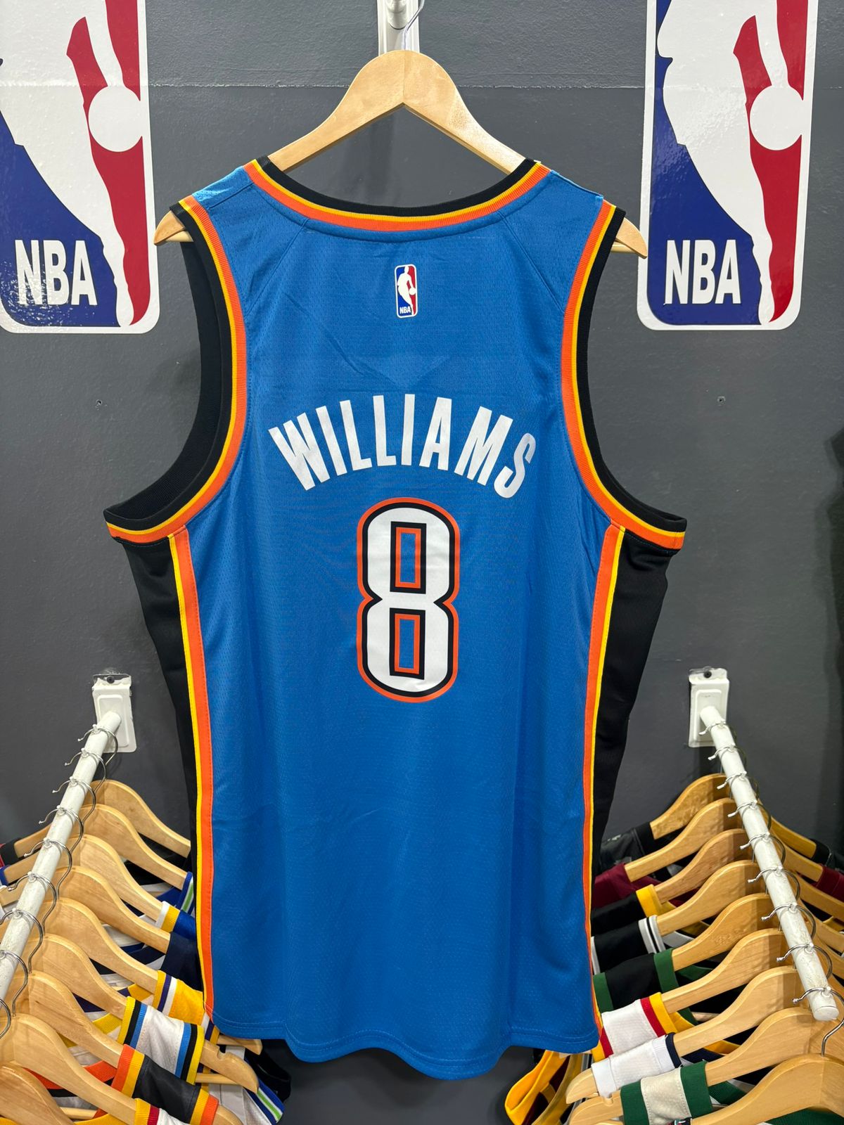 Oklahoma City Thunder Icon Edition Azul #8 - VERSION FAN