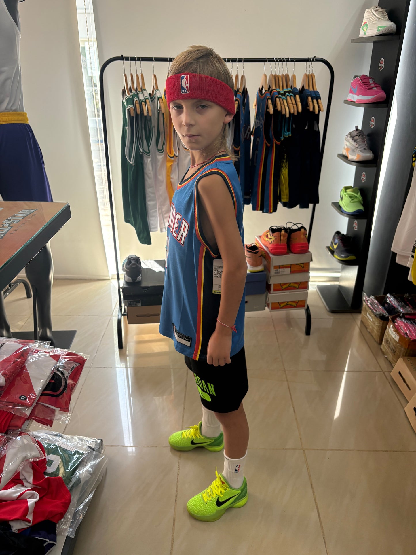 Oklahoma City Thunder Icon Edition Azul #2 - VERSION KIDS