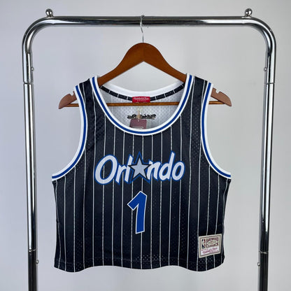 Top NBA Retro Mujer – Crop Jersey (Bulls, Celtics, Sixers, Magic)