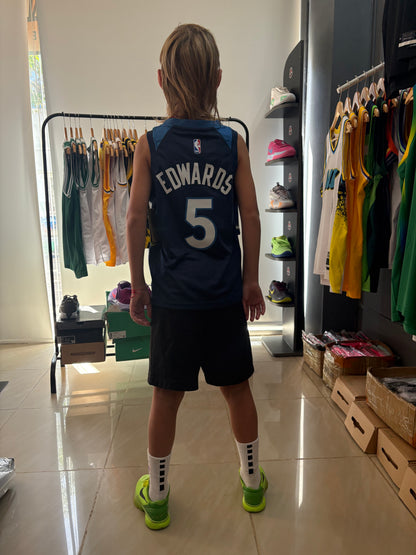 Minnesota Timberwolves Icon Edition Azul #5 - VERSION KIDS