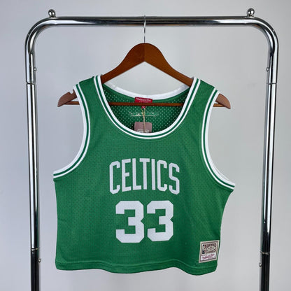 Top NBA Retro Mujer – Crop Jersey (Bulls, Celtics, Sixers, Magic)