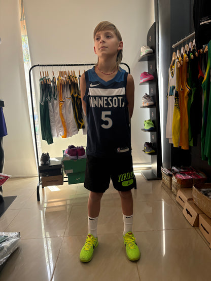 Minnesota Timberwolves Icon Edition Azul #5 - VERSION KIDS