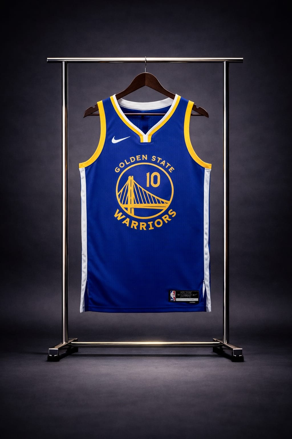 Golden State Warriors Icon Edition Azul #10 - VERSION FAN