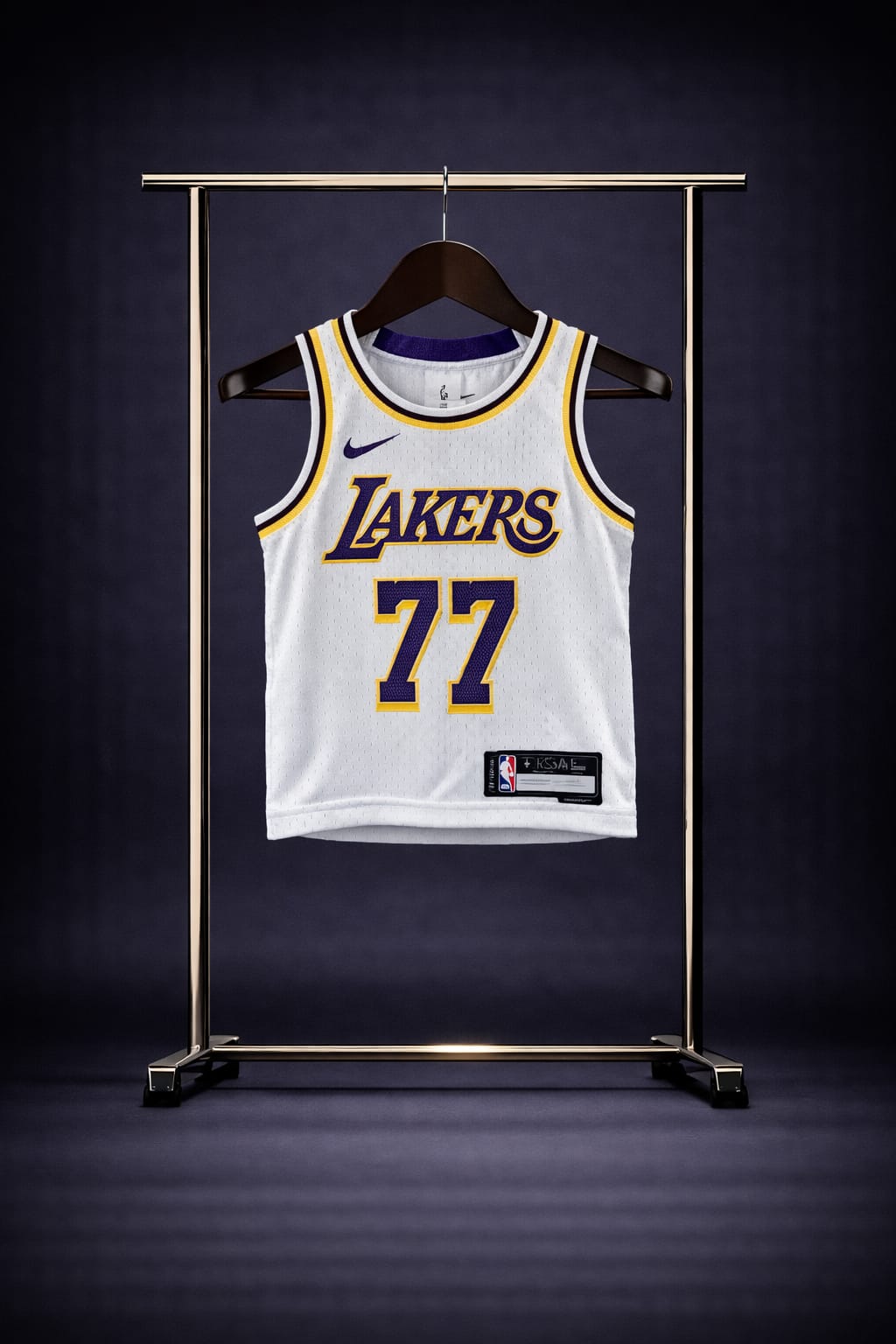 Los Angeles Lakers Blanca Association Edition #77 - VERSION KIDS