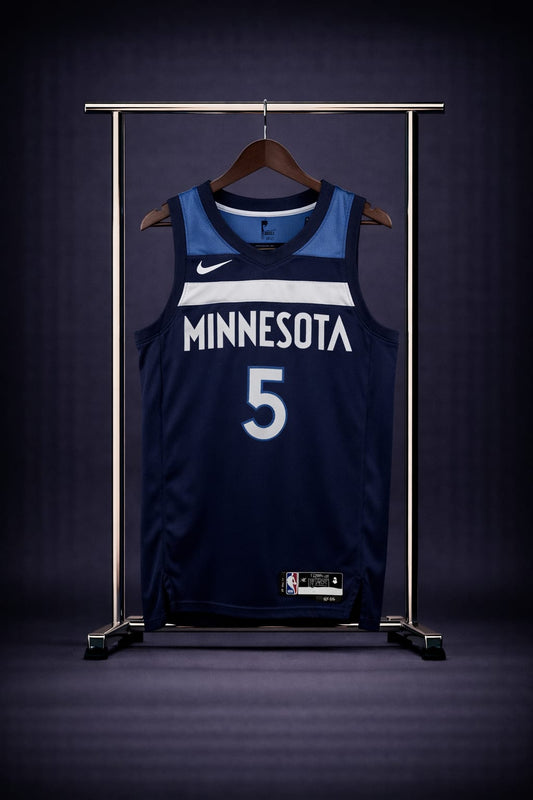 Minnesota Timberwolves Icon Edition Azul #5 - VERSION FAN