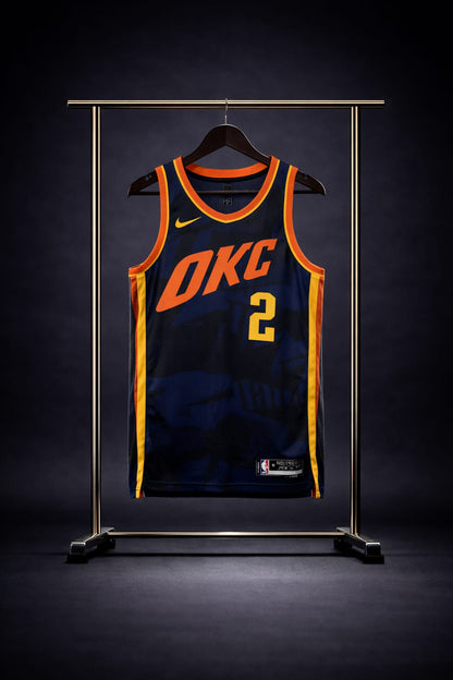 Oklahoma City Thunder City Edition OKC Azul #2 - VERSION FAN