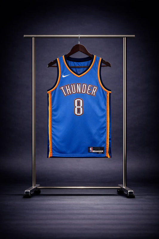 Oklahoma City Thunder Icon Edition Azul #8 - VERSION FAN