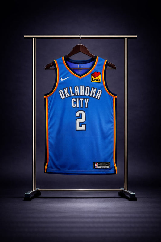 Oklahoma City Thunder Icon Edition Azul “Oklahoma City” #2 - VERSION FAN