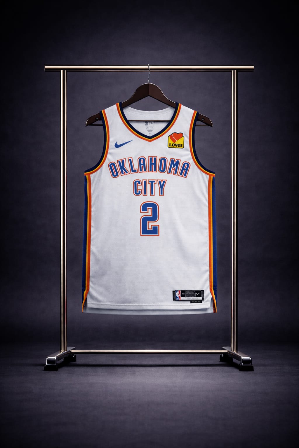 Oklahoma City Thunder Association Edition Blanca “Oklahoma City” #2 - VERSION PLAYER