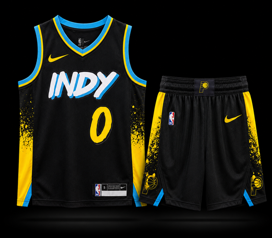 Conjunto Indiana Pacers N.º 0 para niños