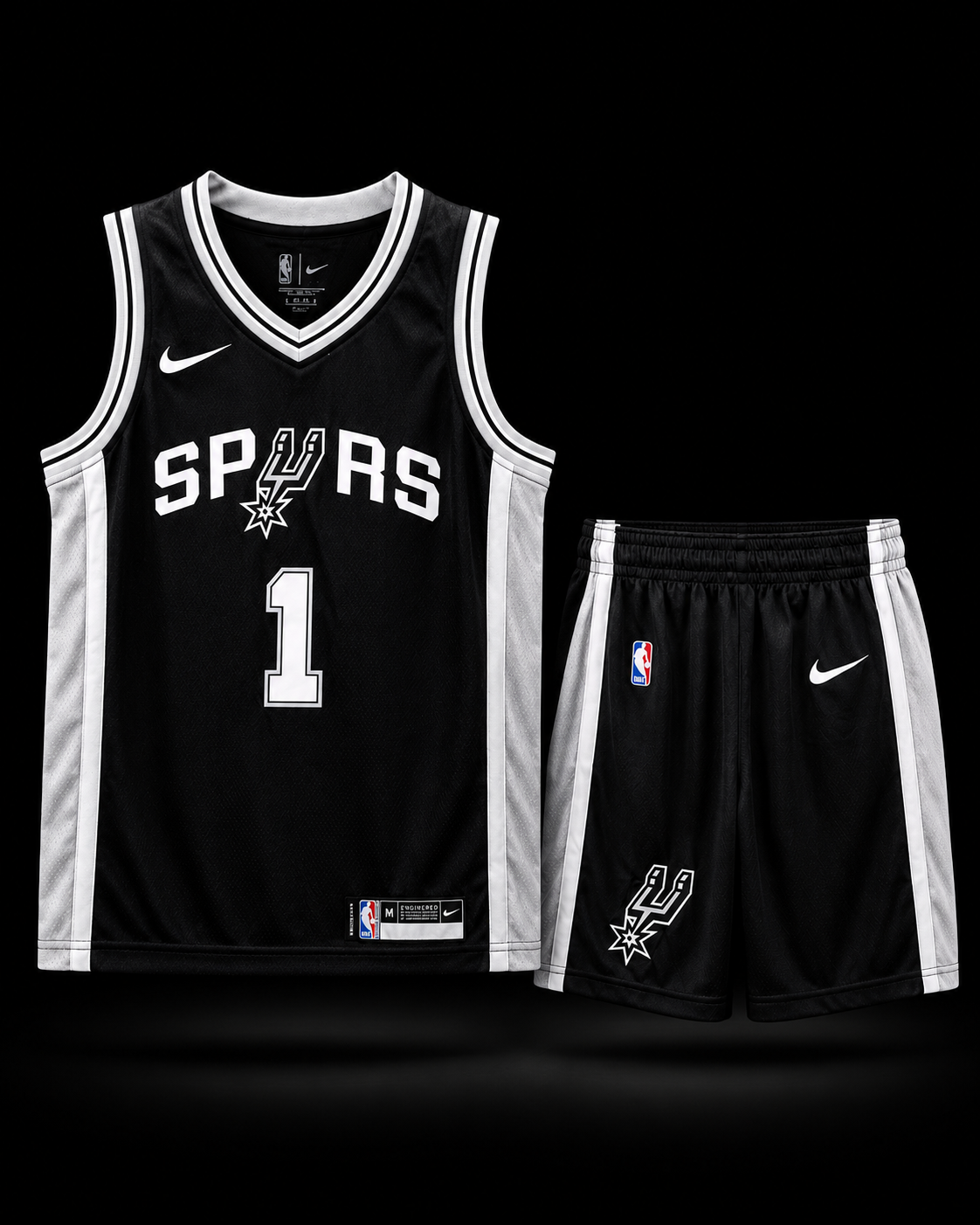 Conjunto San Antonio Spurs N.º 1 para niños