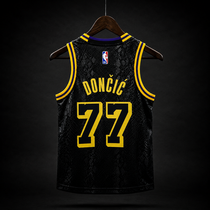 Los Angeles Lakers Icon Edition Mamba Negra  #77 - VERSION KIDS