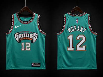 Camiseta Memphis Grizzlies #12 Ja Morant – Niño