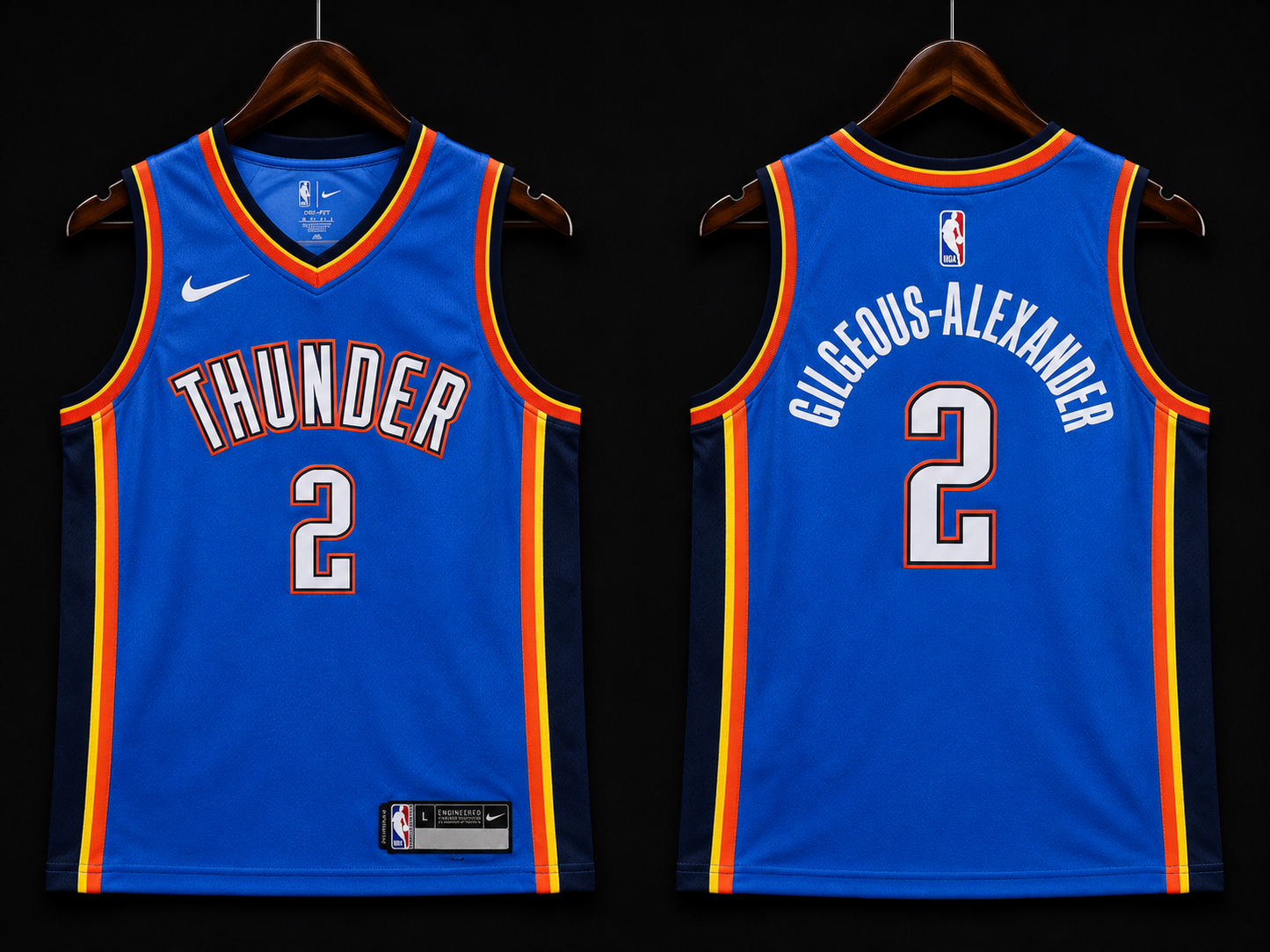 Oklahoma City Thunder Icon Edition Azul #2 - VERSION KIDS