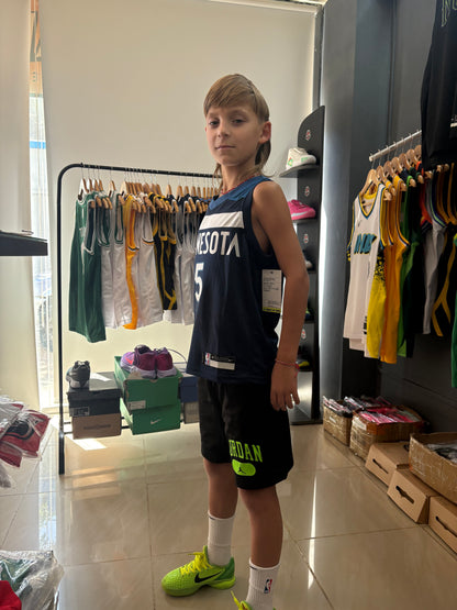 Minnesota Timberwolves Icon Edition Azul #5 - VERSION KIDS