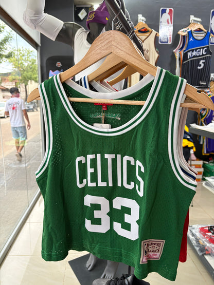Top NBA Retro Mujer – Crop Jersey (Bulls, Celtics, Sixers, Magic)