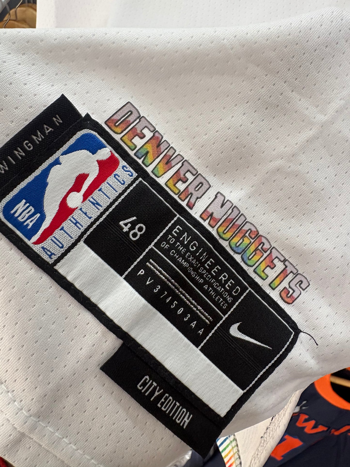Denver Nuggets City Edition “5280” Blanca #32 - VERSION FAN