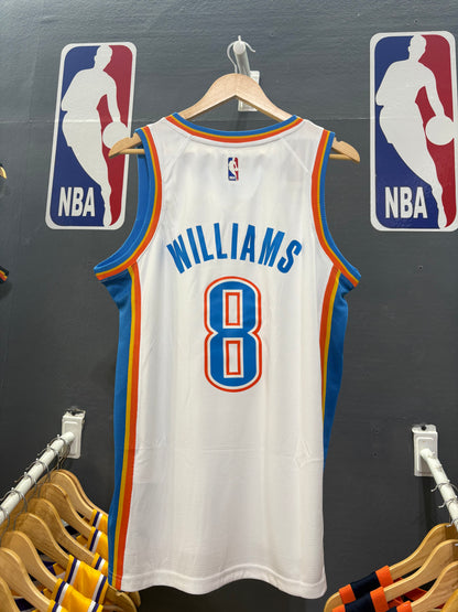 Oklahoma City Thunder Association Edition Blanca #8 - VERSION FAN