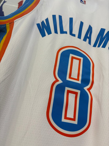 Oklahoma City Thunder Association Edition Blanca #8 - VERSION FAN