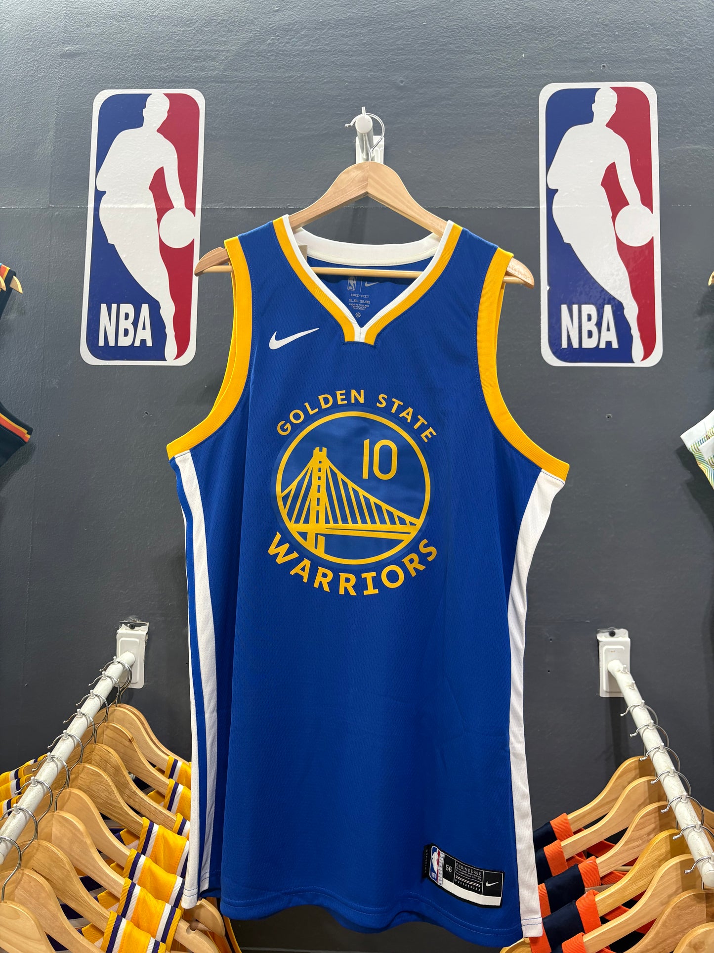 Golden State Warriors Icon Edition Azul #10 - VERSION FAN