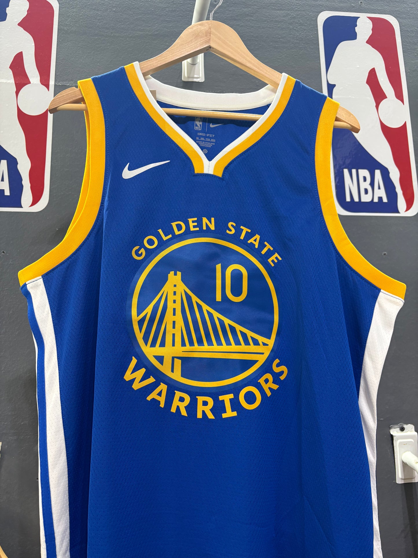 Golden State Warriors Icon Edition Azul #10 - VERSION FAN
