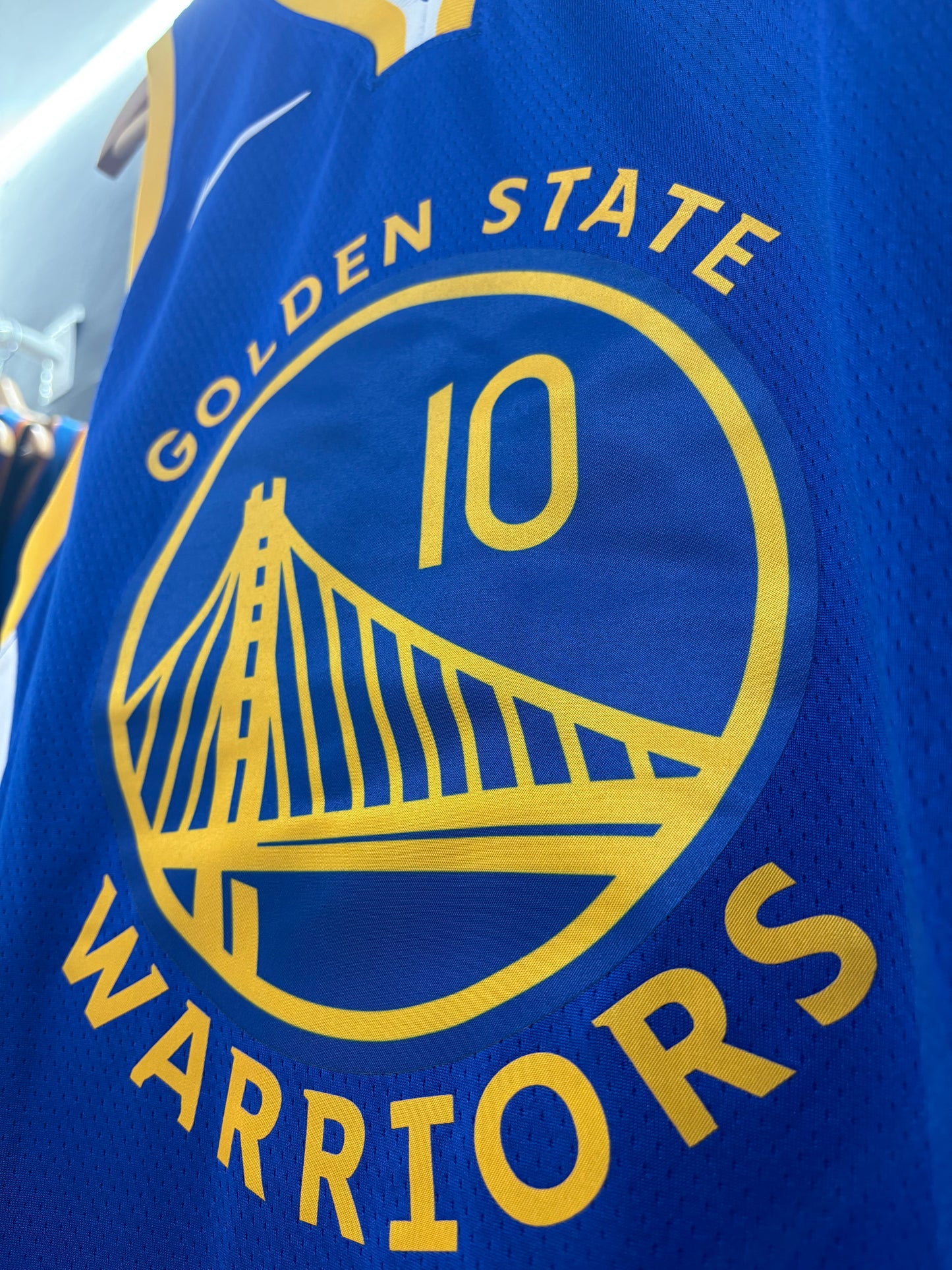 Golden State Warriors Icon Edition Azul #10 - VERSION FAN