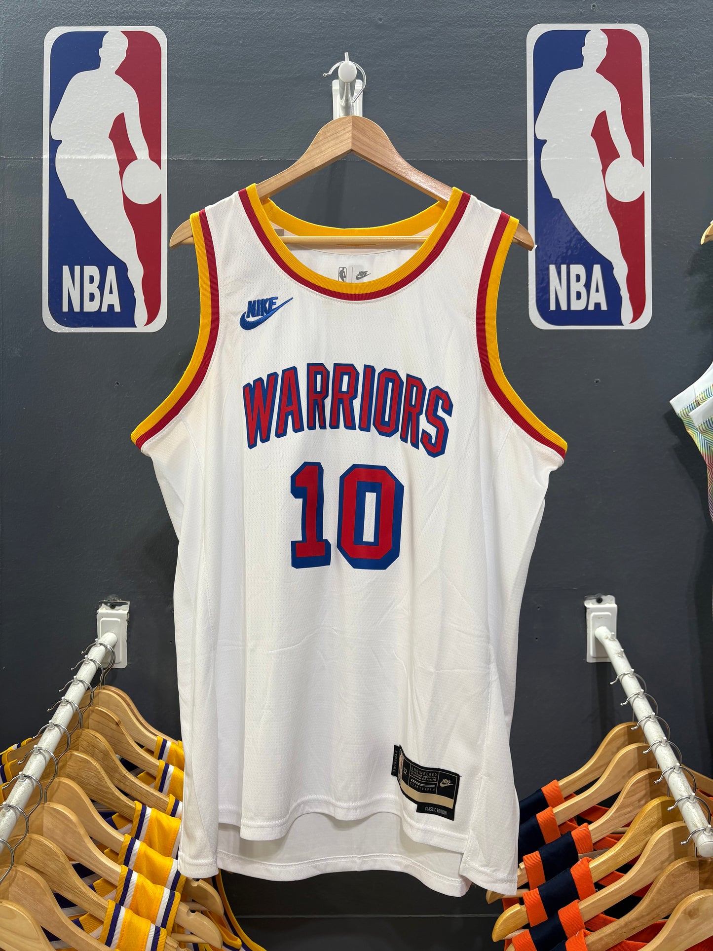Golden State Warriors Association Edition Blanca #10 - VERSION FAN