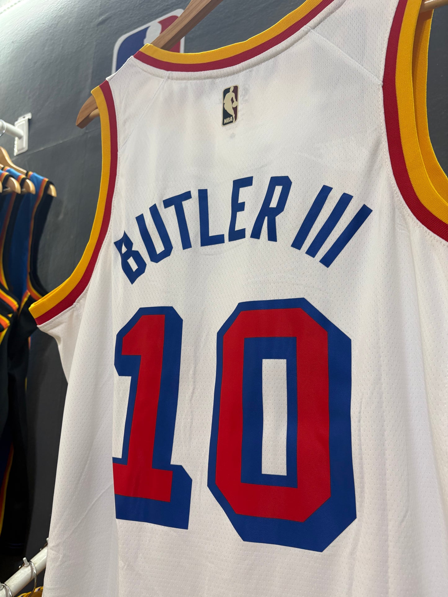 Golden State Warriors Association Edition Blanca #10 - VERSION FAN