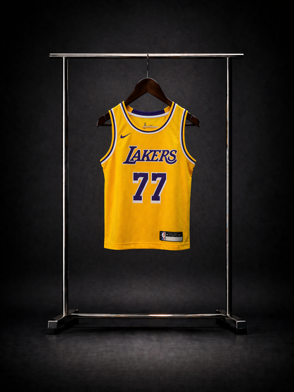 Los Angeles Lakers Icon Edition Amarilla #77 - VERSION KIDS