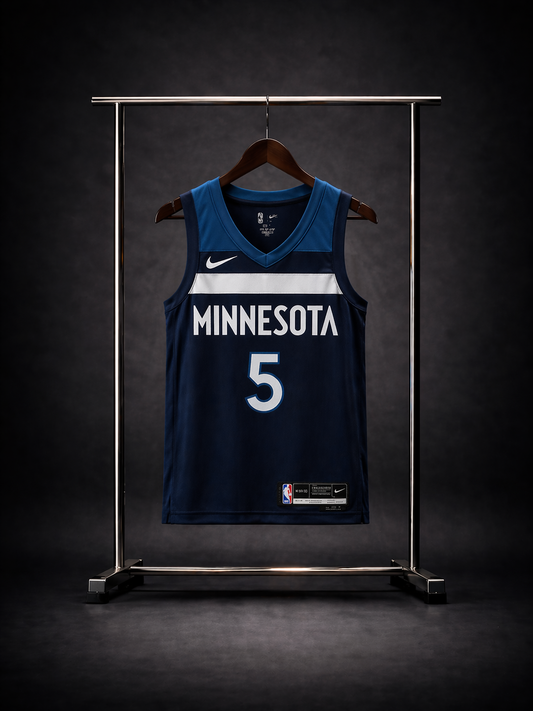 Minnesota Timberwolves Icon Edition Azul #5 - VERSION KIDS