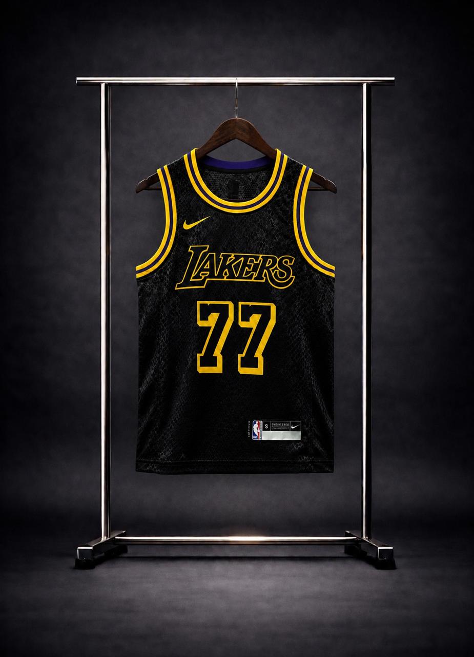 Los Angeles Lakers Icon Edition Mamba Negra  #77 - VERSION KIDS