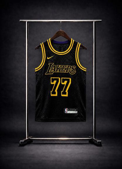Los Angeles Lakers Icon Edition Mamba Negra  #77 - VERSION KIDS