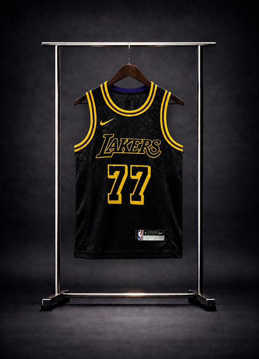 Los Angeles Lakers Icon Edition Mamba Negra  #77 - VERSION KIDS
