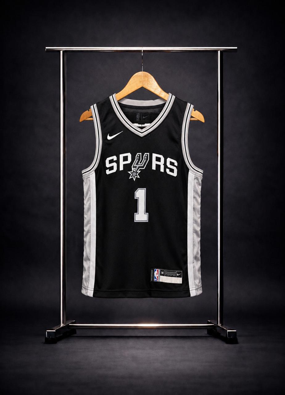Camiseta San Antonio Spurs #1 Victor Wembanyama – Niño