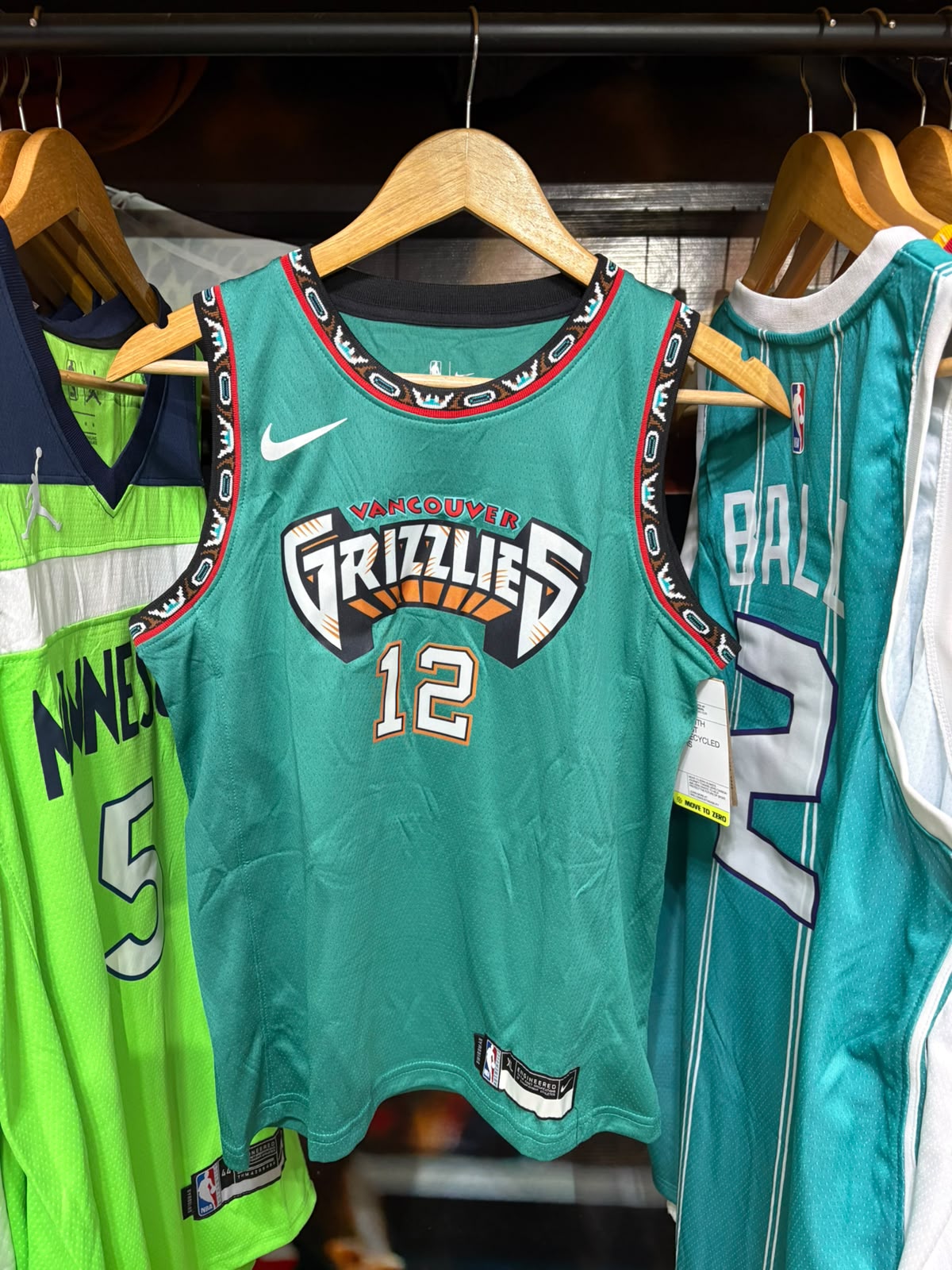 Camiseta Memphis Grizzlies #12 Ja Morant – Niño