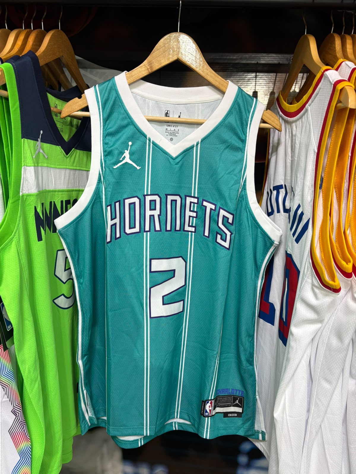 Camiseta Charlotte Hornets #2 – LaMelo Ball | Adulto