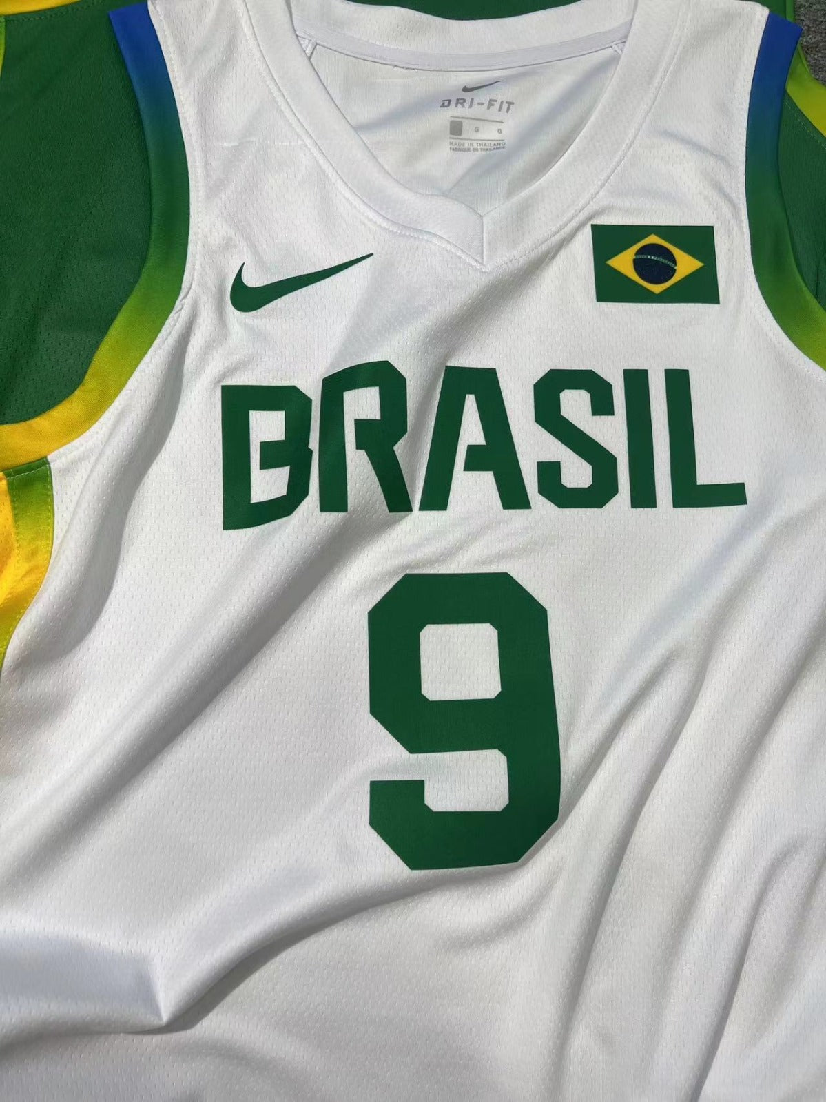 Camiseta Selección de Brasil N.º 9  HUERTAS