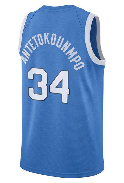 Camiseta Selección de Grecia Giannis Antetokounmpo N.º 34