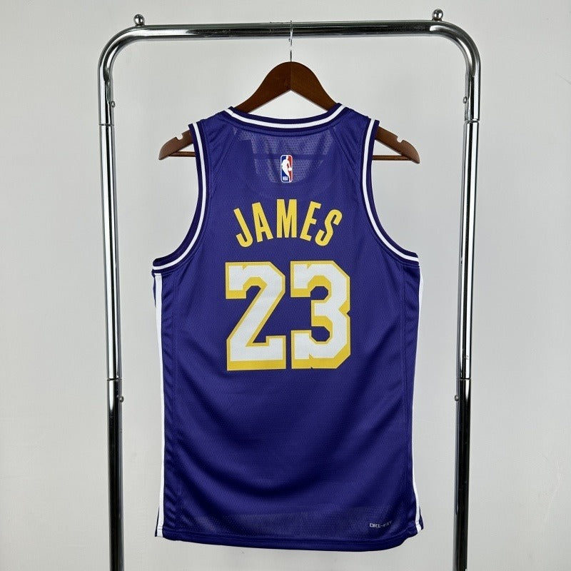Camiseta Los Angeles Lakers LeBron James N.º 23 – Icon Edition
